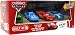 Disney / Pixar CARS Movie Exclusive 1:55 Die Cast Car with Lenticular Eyes Racing 4-Pack [Chick Hicks, The King, Lightning McQueen & View Zeen No. 39]