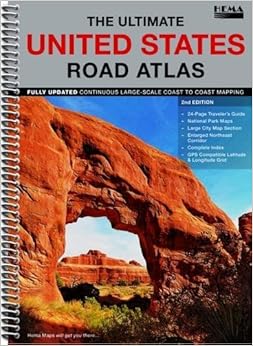The Ultimate United States Road Atlas: Hema: 9781934006894: Amazon.com ...