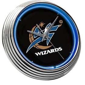 Washington Wizards Neon Clock