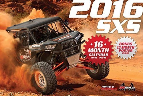 2016 SIDE X SIDE CALENDAR POLARIS RZR by RZR