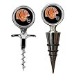 Cincinnati Bengals NFL Cork Screw and Wine Bottle Topper Set by Great American Products