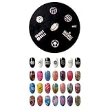 Konad Stamping Nail Art Image Plate - M52