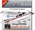Cessna 182 Pro Deluxe Electric RTF RC Plane, w/ 2.4 Radio & Rx, BRAND NEW!!!