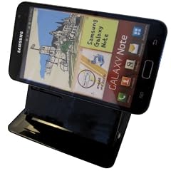 U-bop Super-Sticky 180 Degree Docking Cradle (Black) - Dock and view your device with one hand. Sticks to any surface, even works upside down | For Motorola Defy
