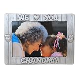 6" x 4"We love U Grandma Pewter Picture Frame
