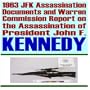 1963 JFK Assassination Documents and Warren Commission Report on the Assassination of President John F. Kennedy