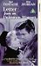 DVD : Letter From An Unknown Woman [UK IMPORT]