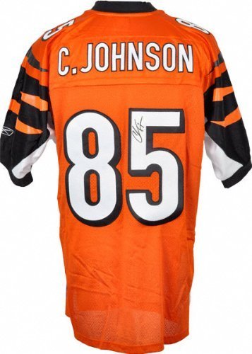 Chad Johnson Autographed Jersey | Details: Cincinnati Bengals, Reebok, Orange