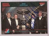 Michael Andretti Signed Autographed Nascar Card