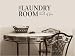 THE LAUNDRY ROOM LOADS OF FUN Vinyl wall lettering stickers quotes and sayings home art decor decal