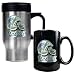 New England Patriots NFL Travel Mug & Ceramic Mug Set - Helmet logo