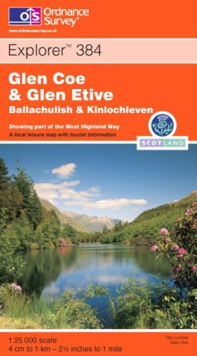 City Travel Guides Discounted  Livres : Carte de randonnée : Glen Coe (en anglais)