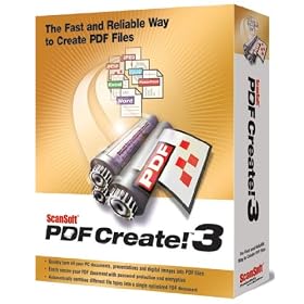 Scansoft PDF Create! 3.0