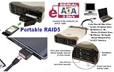 2TB Portable RAID 5 System - eSATA 3Gb/s 4-Bay 2.5" SATA II Hard Disk Array - 2TB External Hard Drive Enclosure Executive RAID5 - Never Lose Your Data Again and Carry Secure 2TB Anywhere Anytime