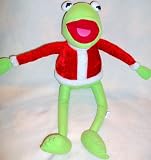 22" Plush Jumbo Kermit the Frog, in Christmas Santa Holiday Outfit Doll Toy