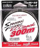 ヤマトヨテグス(YAMATOYO) スピニングフロロ エコパック 300m ナチュラル 3lb