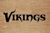 Minnesota Vikings Flocked Door Mat