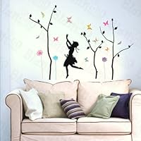 Dancing Girl- Large Wall Decals Stickers Appliques Home Decor