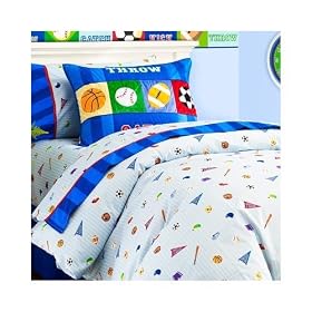 Olive Kids Game On Duvet Cover Twin Size