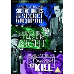 3 Classic Sherlock Holmes Films Of The Silver Screen - Vol. 1 - Sherlock Holmes And The Secret Weapon / Terror By Night / Dressed To Kill [DVD]