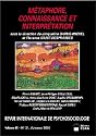Métaphore, connaissance et interprétation