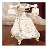 Ardleigh Elliott Cherished Daughter Collectible Porcelain Telephone Music Box