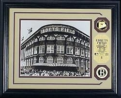 Ebbets Field Photomint - Plaque