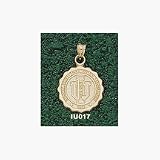 Indiana Hoosiers Alumni Seal Pendant - 14KT Gold Jewelry