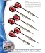 Ninja Nickel Silver Steel Tip Darts