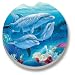 Dolphin Lovers Car Coaster, Single