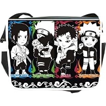 Naruto Shonen Jump Cartoon Character color PVC Messenger Bag
