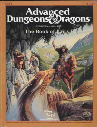 The Book of Lairs II (Advanced Dungeons & Dragons Official Game Accessory, REF4, No. 9198)
