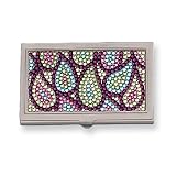 Multi-color Swarovski Crystal Business Card Case