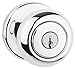 Kwikset 400CV 26 6AL RCS Cove Keyed Entry Knob, Polished Chrome