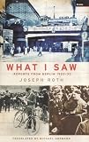 What I Saw: Reports from Berlin 1920-33
