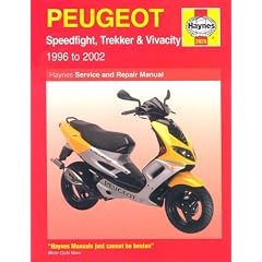 Peugeot Speedfight, Trekker and Vivacity Scooters Service and Repair Manual: 1997-2002