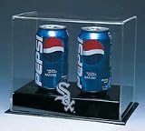 Single Soda Can Display Case with Engraved NFL Team Logo