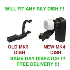 VISIBLEWAVE SKY QUAD LNB With both New and old Brackets