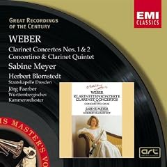 Weber : Clarinet Concertos 1 & 2/Concertino in E flat/Clarinet Quintet