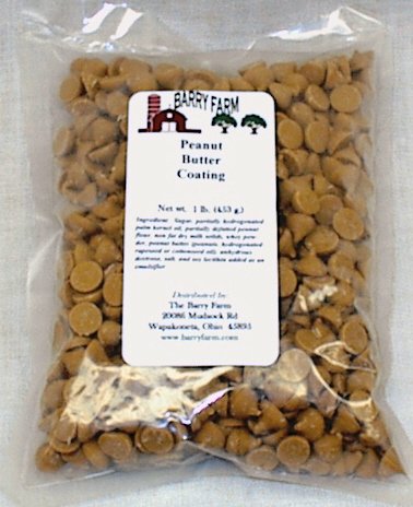 Peanut Butter Coating Drops, 1 lb. by Barry Farm