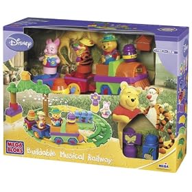 Mega Bloks Disney Winnie The Pooh Musical Buildable Railway