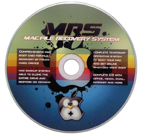 MAC OS X Recovery Boot Disc CD System [compatible all Versions Mac 0SX]