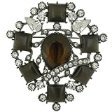 Gothic Flower Pin Brooch