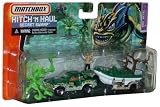  : Matchbox Hitch 'N Haul MBX 1:64 Scale Die Cast Car Playset - Secret Swamp with Isuzu Amigo, Swamp Beast, Mangrove Tree, Raftboat and Fisherman