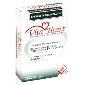 Vita Heart Dietary Supplement, Cholesterol Health, 60 tablets