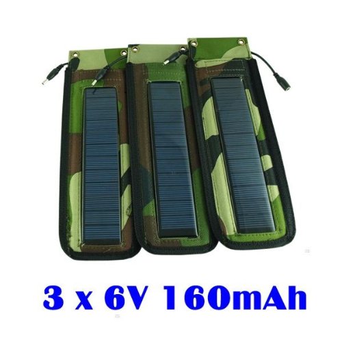 sunvalleytek solar charger with 7 different connectors 6V 480mA Ouput