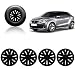 Auto Pearl - Premium Quality Car Full Caps Black 15inches Wheel Cover For - Maruti Suzuki Baleno 2015 RS.1449.00