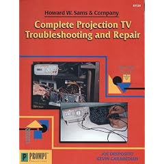 Book cover for request_ebook Complete Projection TV Troubleshooting Repair Paperback