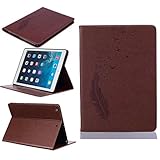 UNEXTATI iPad Air iPad 5 ケース 高品質 PUレザー 手帳型ケース 保護カバー カード収納 液晶保護 防塵 Apple iPad Air iPad 5 用 Case Cover