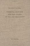 Formula Criticism and the Poetry of the Old Testament (Beiheft 138 Zur Zeitschrift Fur Dei Alttestamentliche Wissenschaft) by Walter De Gruyter Inc